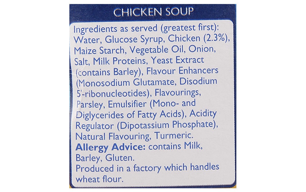 Batchelors Cup a Soup Chicken   Box  81 grams